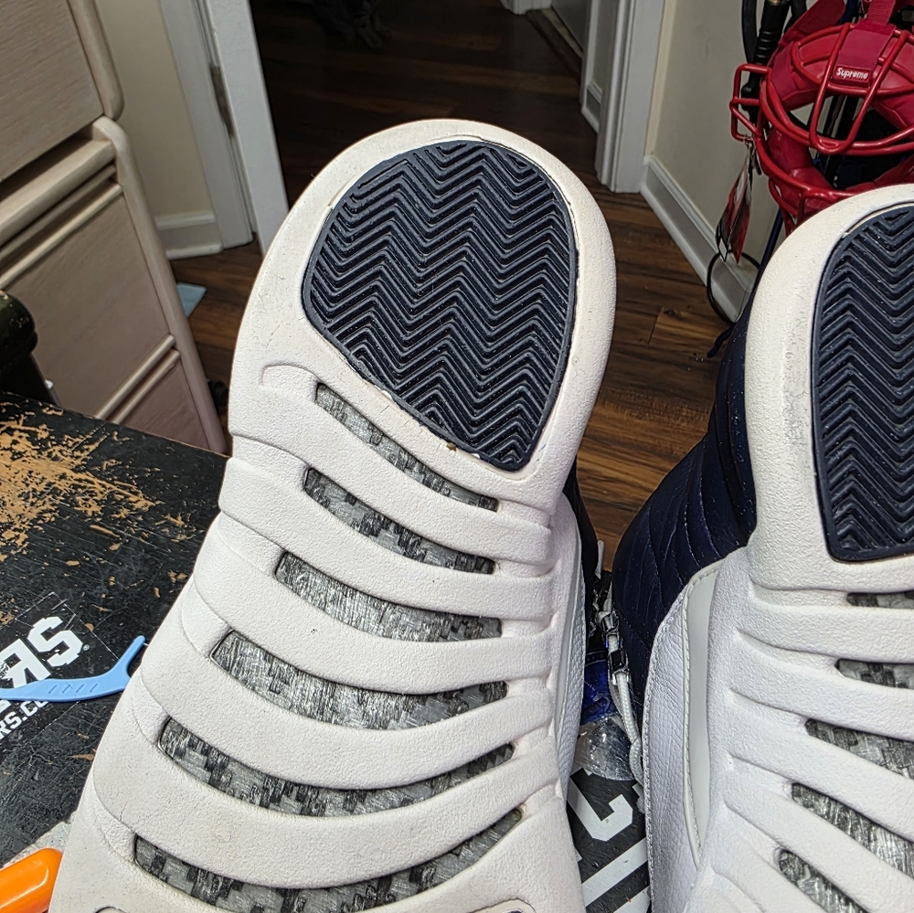 Air jordan 12 retro obsidian  mens size 12 - Picture 6 of 6